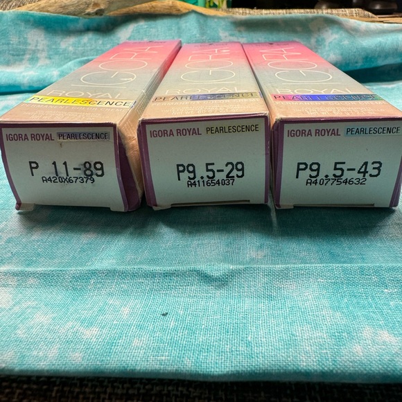 493-MT New Schwarzkopf Professional Igora Royal Pearlescence Hair Three Colors - Picture 5 of 7